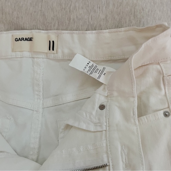 Garage High Rise White Skinny Jeans - Picture 9 of 9